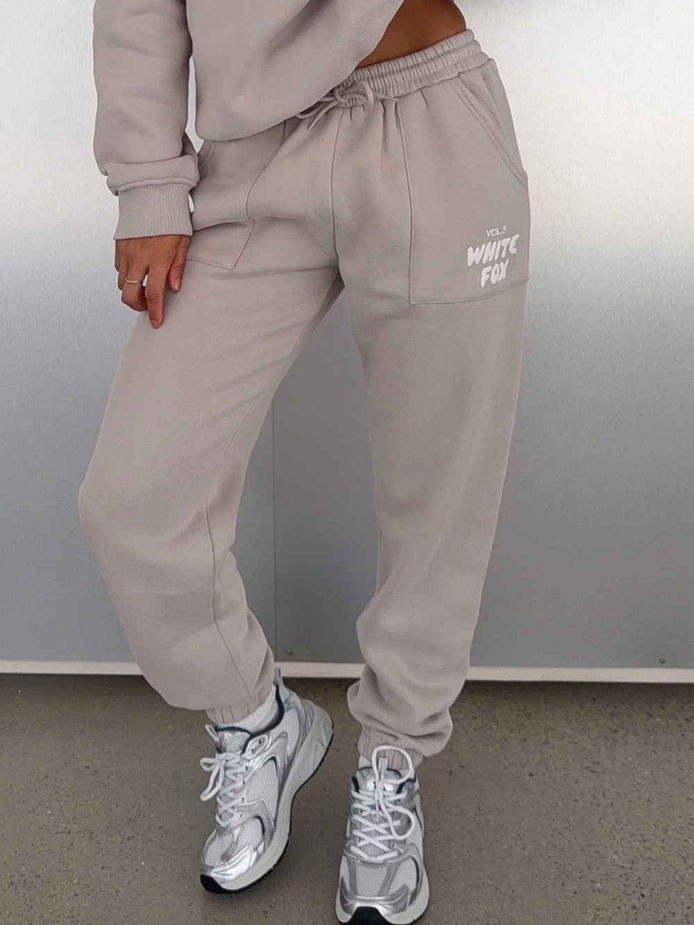 White Fox Offstage Sweatpants Moon